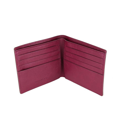 Portefeuille London cuir et toile enduite Bestiaire Mirage Daims galet - tomette