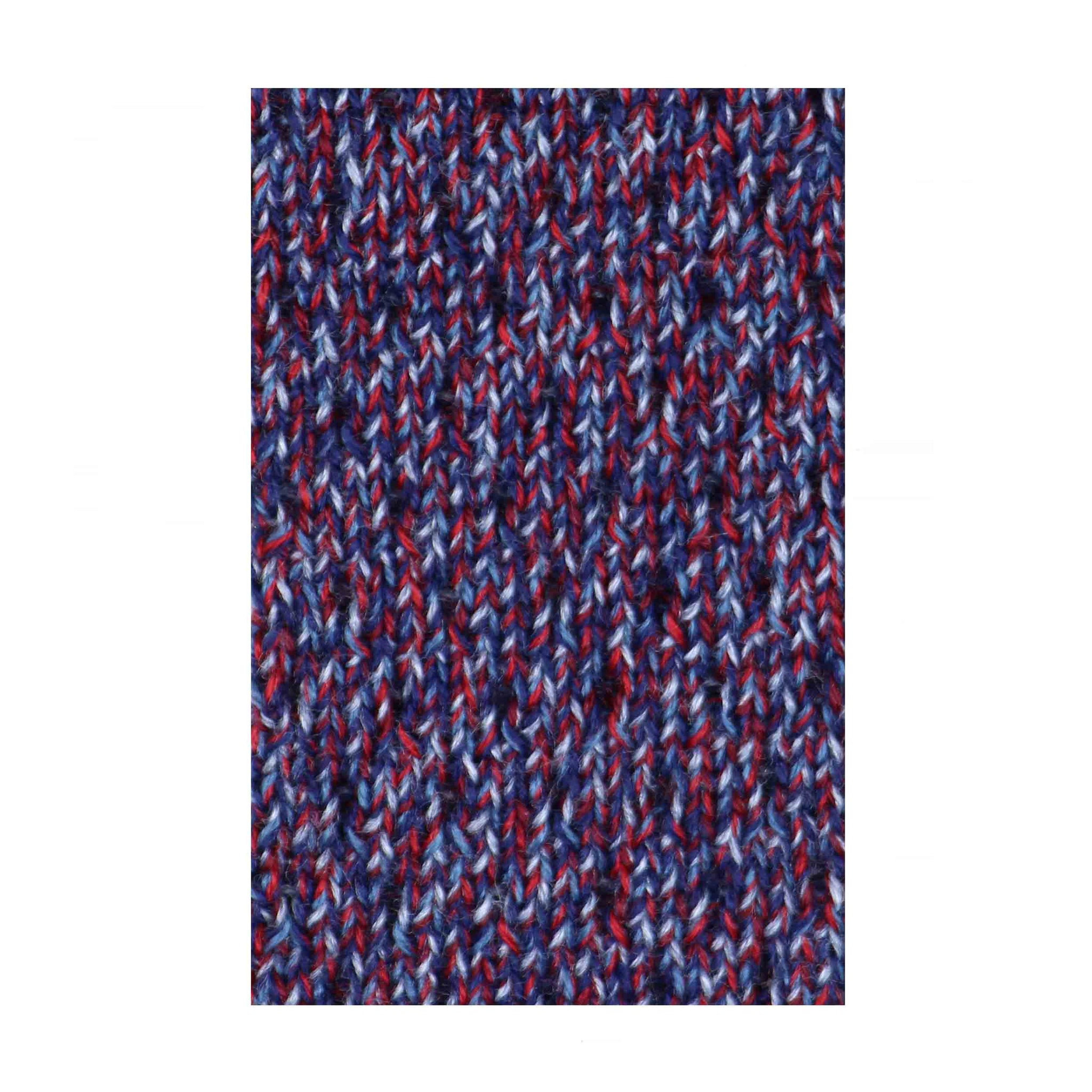Cravate Cabarfeidh tricot de laine rouge bleu gris